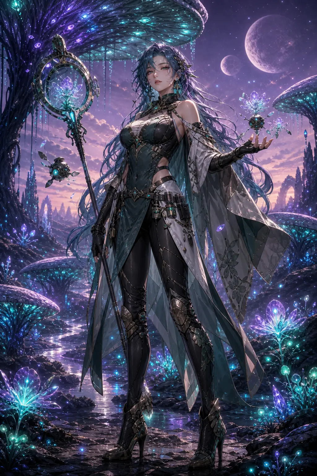 Reclaimers · Fire guard with a plasma greatsword — frontline