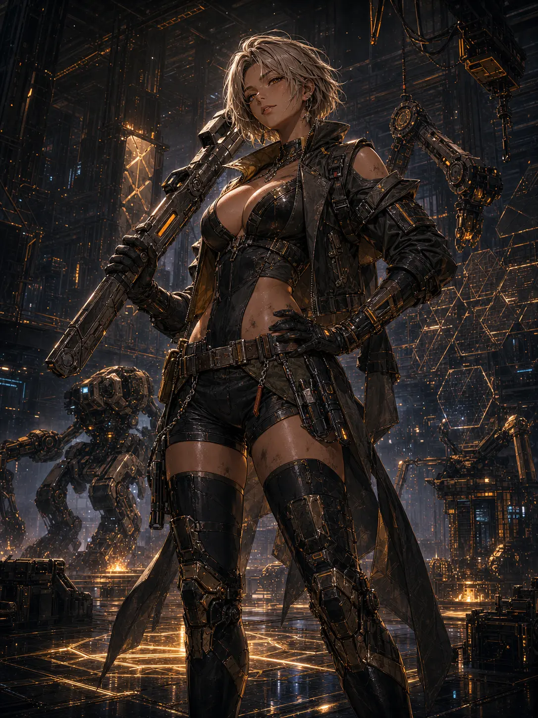 Industries · Lightning specialist · the engineer at her workbench
