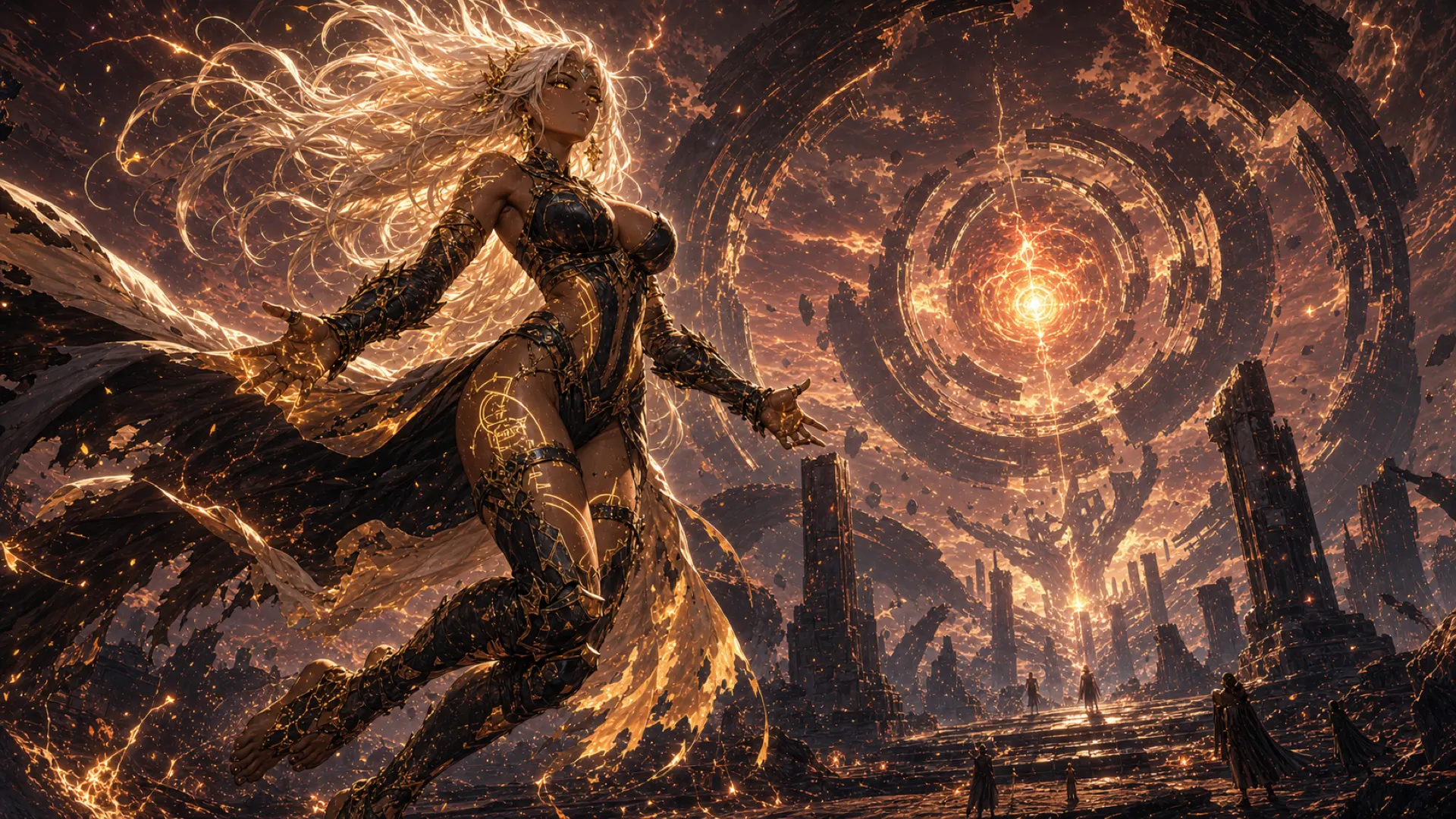 Independent · Crucible awakening — fire caster at the ancient core