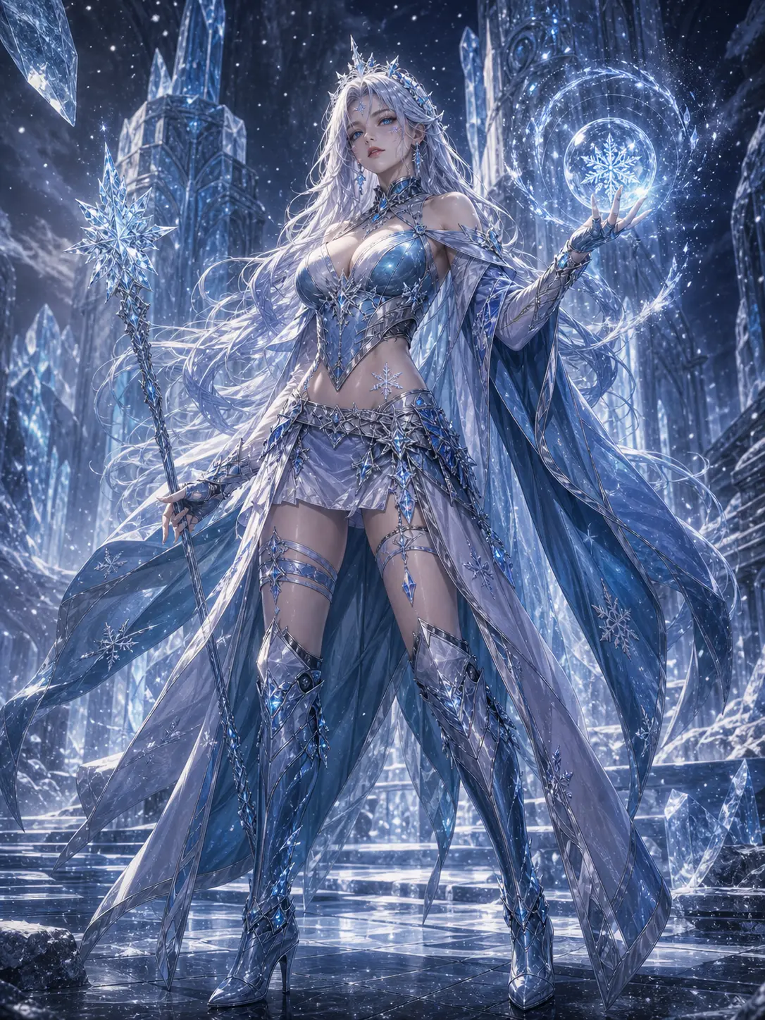 Independent · Ice caster in the crystal sanctum