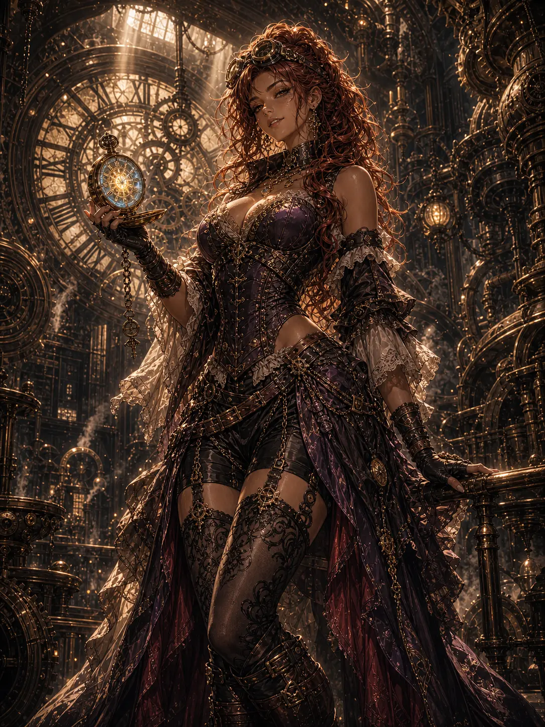 Industries · Clockwork noble in the great timepiece hall