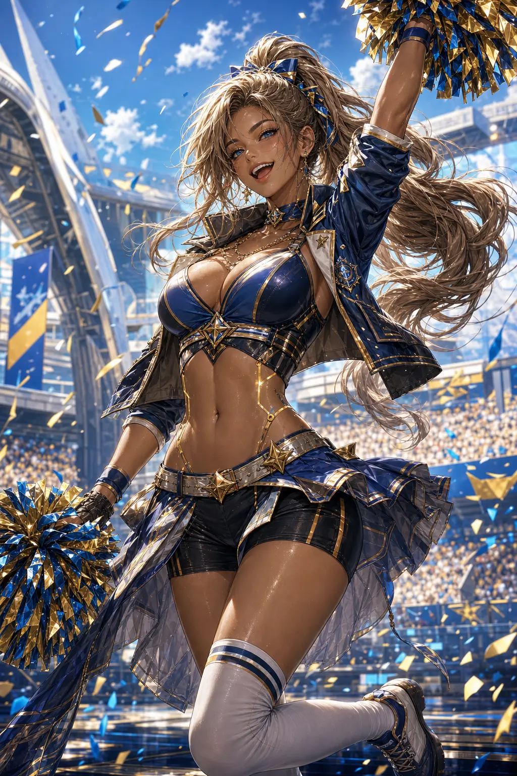 Independent · Cheer captain at the home-side stadium