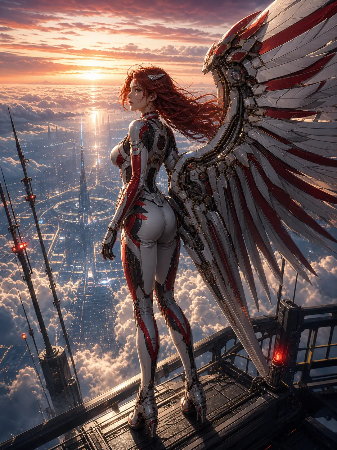 Reclaimers · Stratosphere sentinel gazing down at an alien city